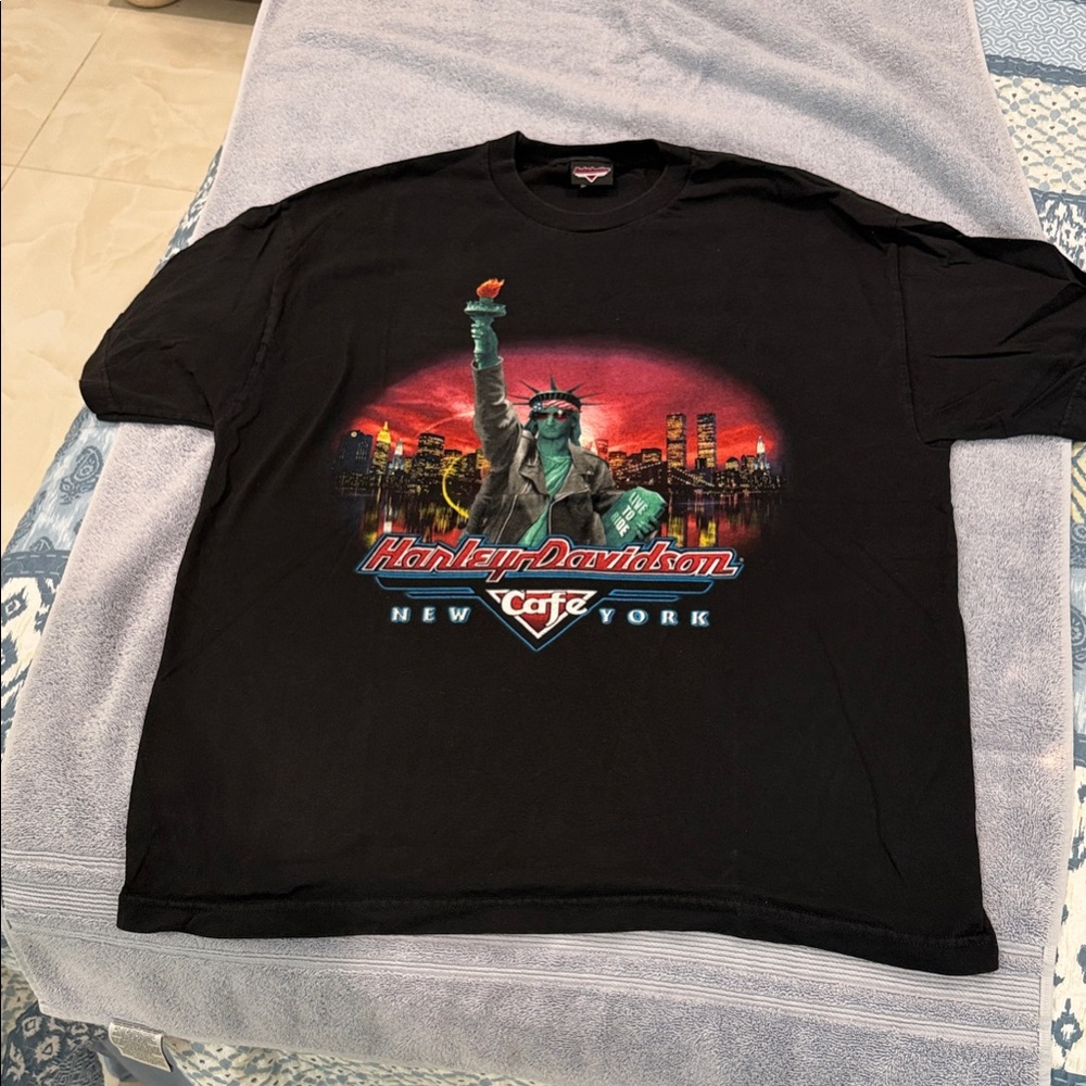Harley-Davidson Black New York Graphic Tee